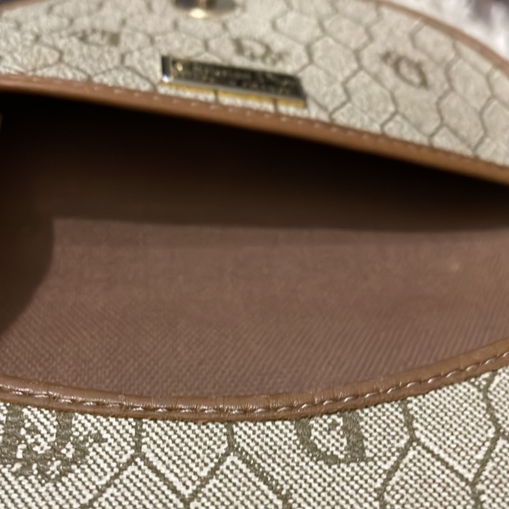 Dior Vintage Half Moon Flap Crossbody - Picture 9 of 12
